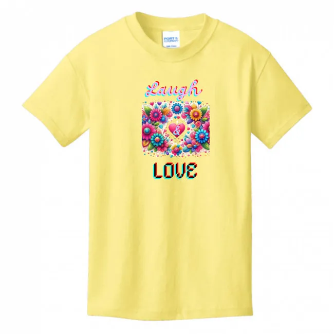 Laugh Love Girl's T-shirt