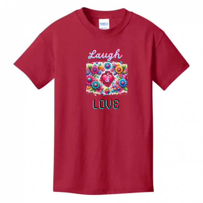 Laugh Love Girl's T-shirt