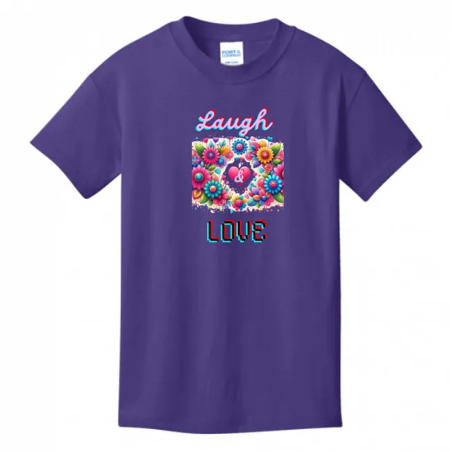 Laugh Love Girl's T-shirt