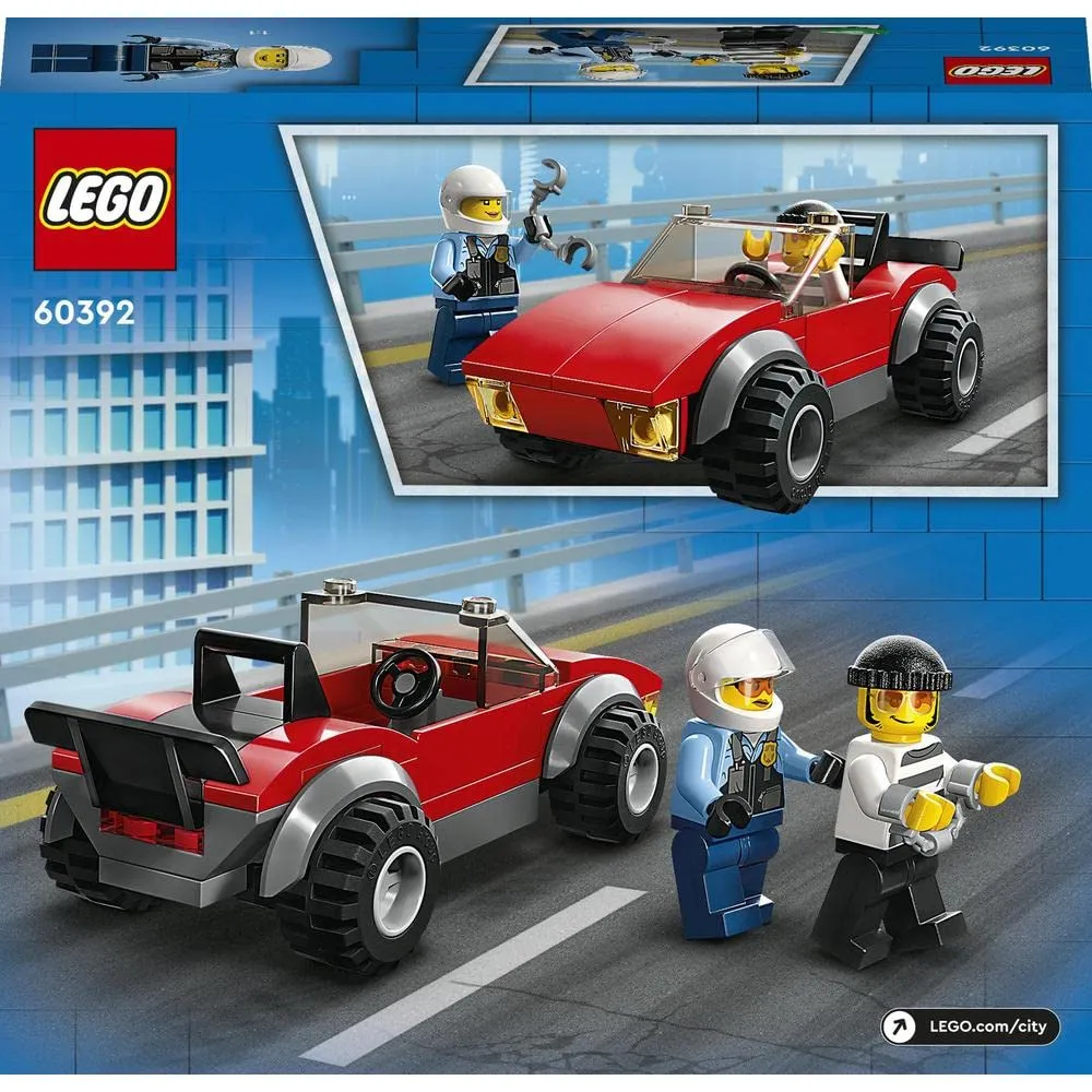LEGO City Police Bike Car Chase Building Kit For Ages 5 