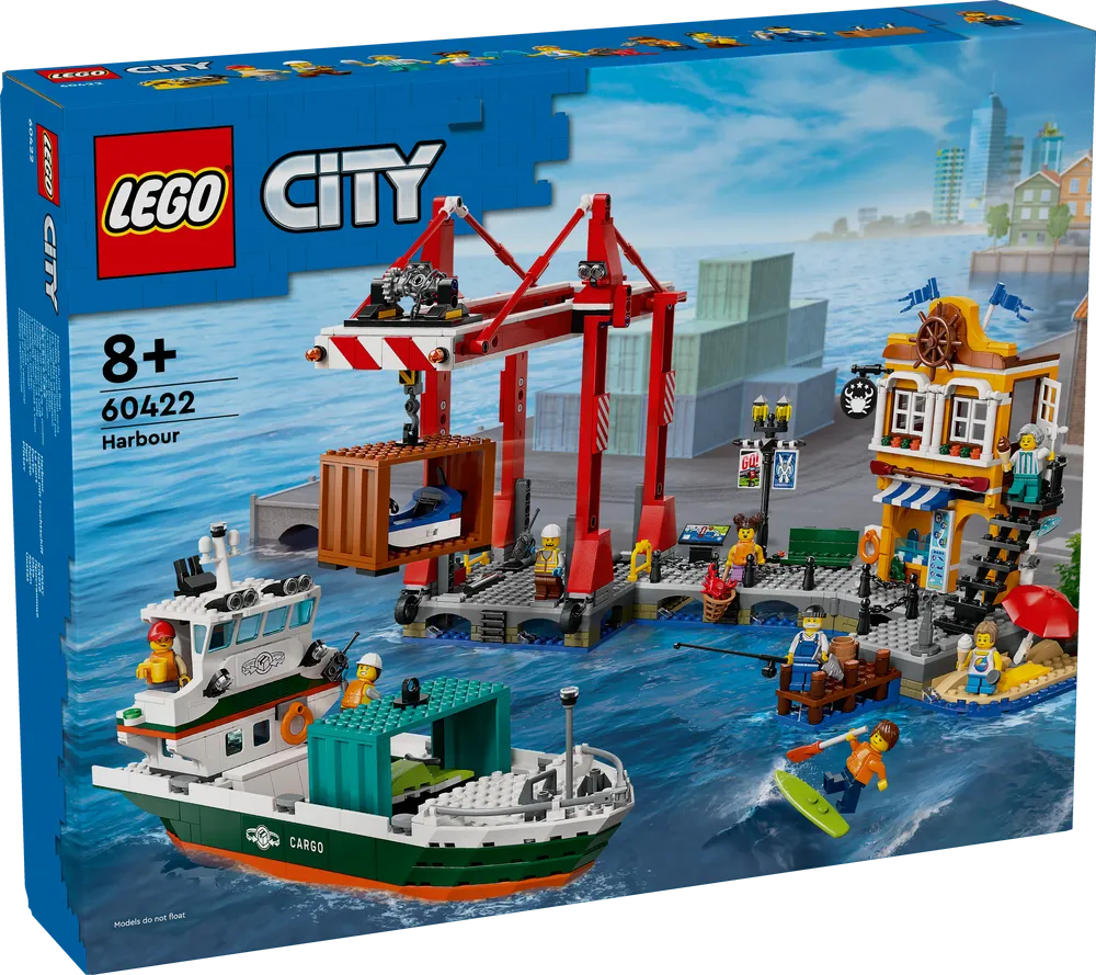 LEGO City Seaside Harbor with Cargo Ship 60422