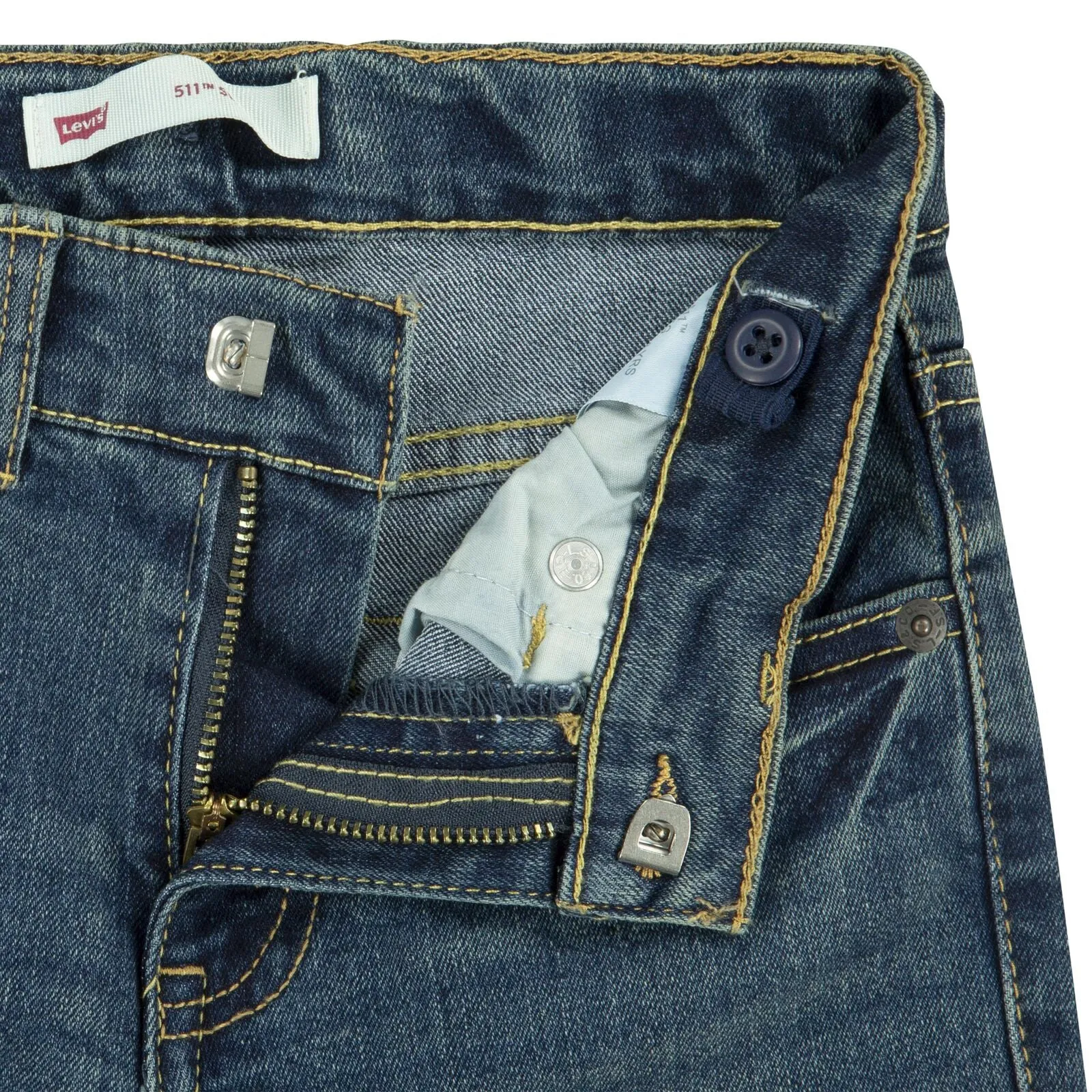 Levis Boys 511 Slim Fit Jeans 9E2006-M8n