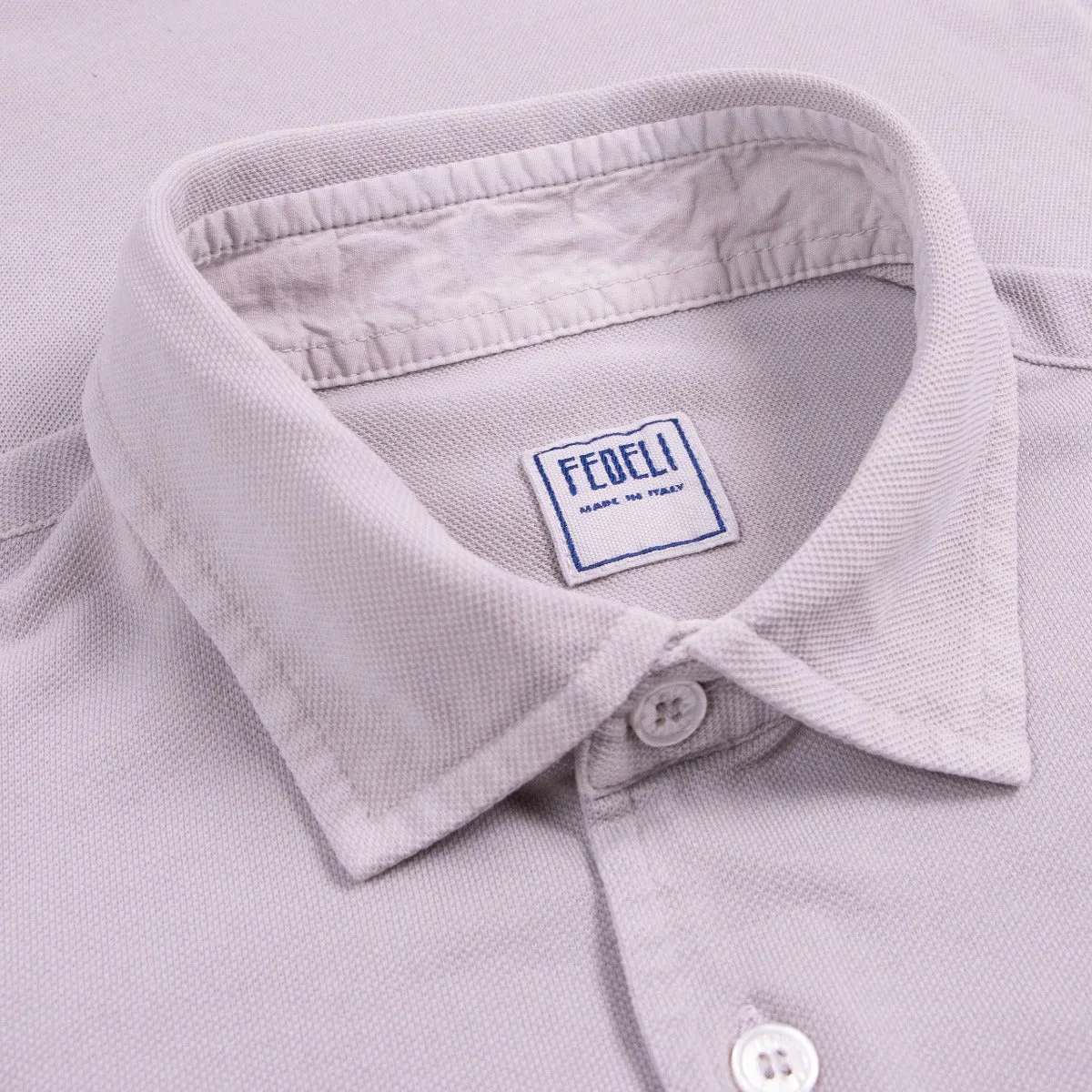 Light Grey 100% Cotton Long Sleeve Shirt