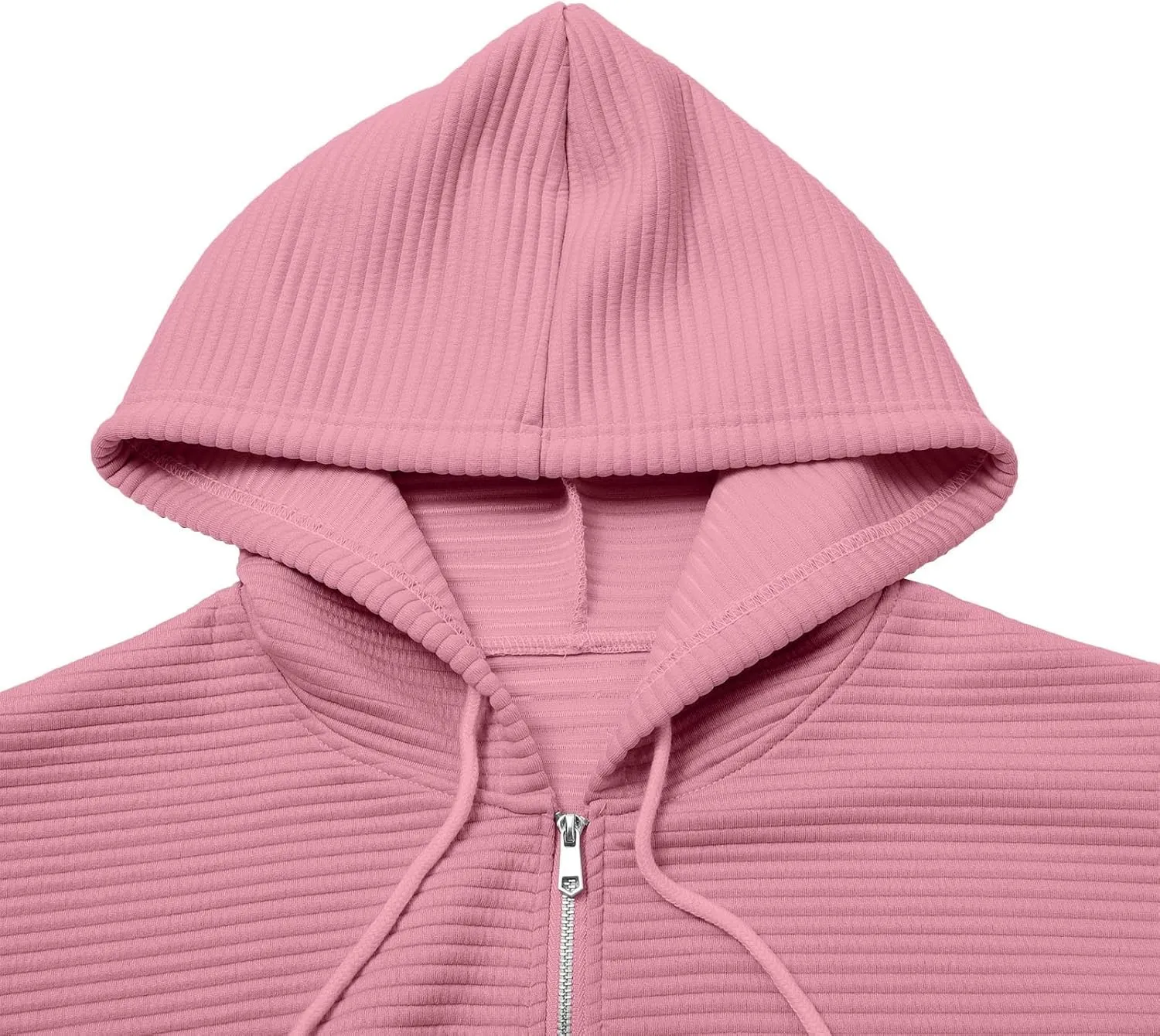 Lightweight Hoodies Tops Women Casual Jackets Zip Up Long Sleeve Sweatshirts with Pockets Fall Breathable Pullover