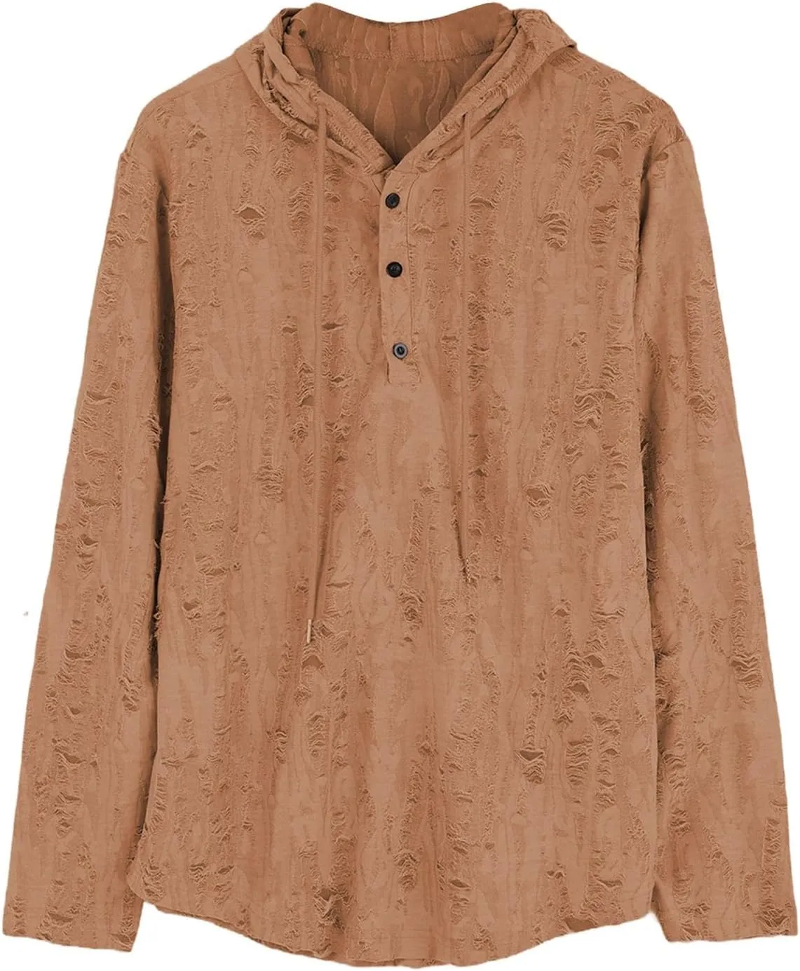Linen Hoodies for Men Summer Lightweight Breathable Dry Fit Beach Tops Casual Long Sleeve Slim Fit Solid Sweatshirts