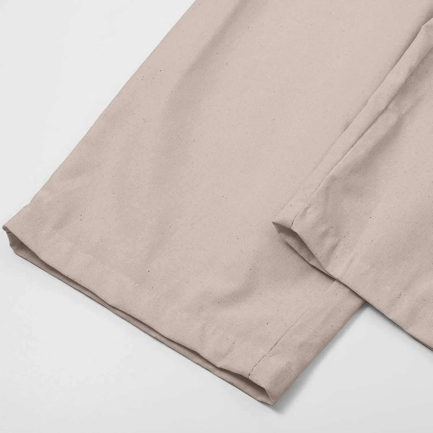 Linen Pants Women 2025 Straight Wide Leg Pants High Waisted Casual Summer Pants Lounge Beach Trousers with Pockets
