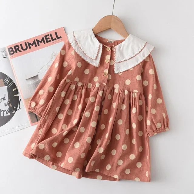 Long Sleeve Sweater Dress Girls Princess Baby Girl Clothes Sweet Tutu Party Dresses Christmas Little Girl Clothes