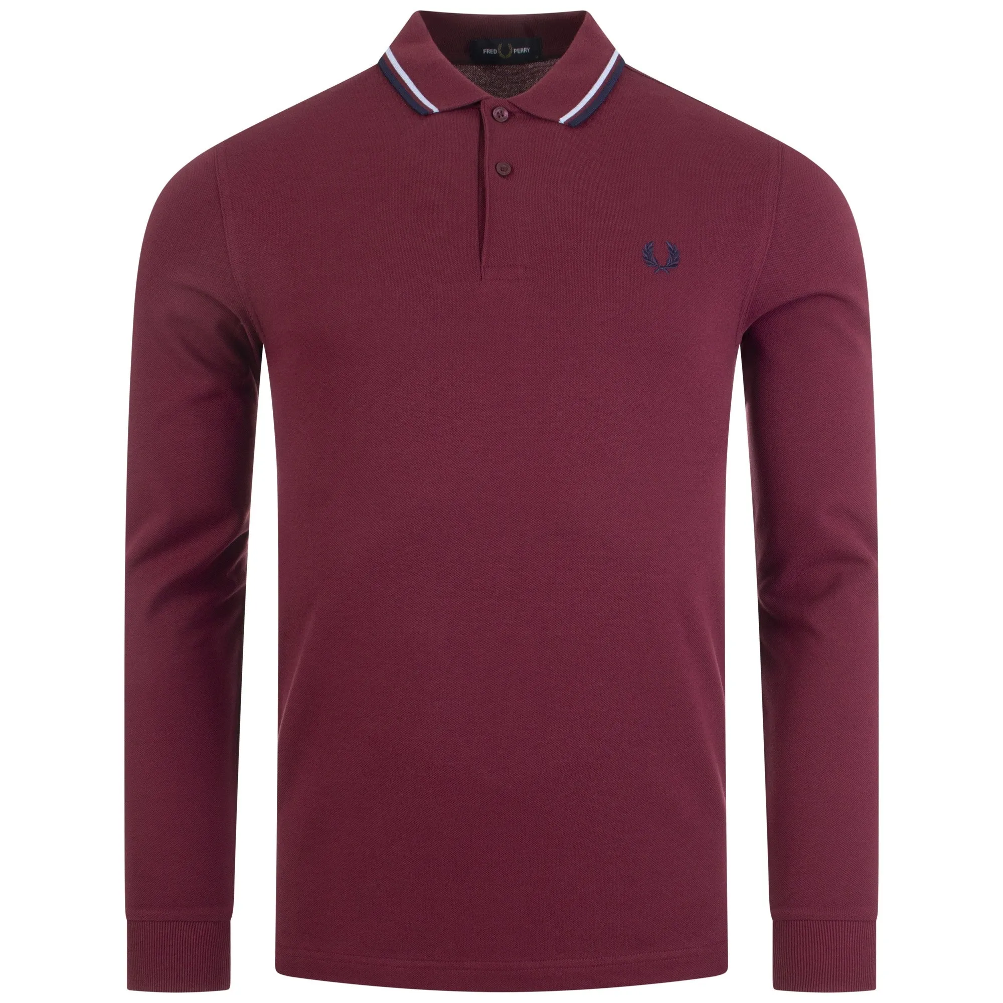 Long Sleeve Twin Tipped Polo Shirt
