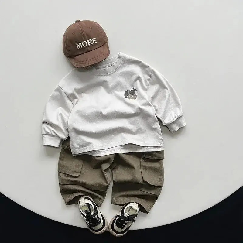 Long-Sleeved Casual T-Shirt