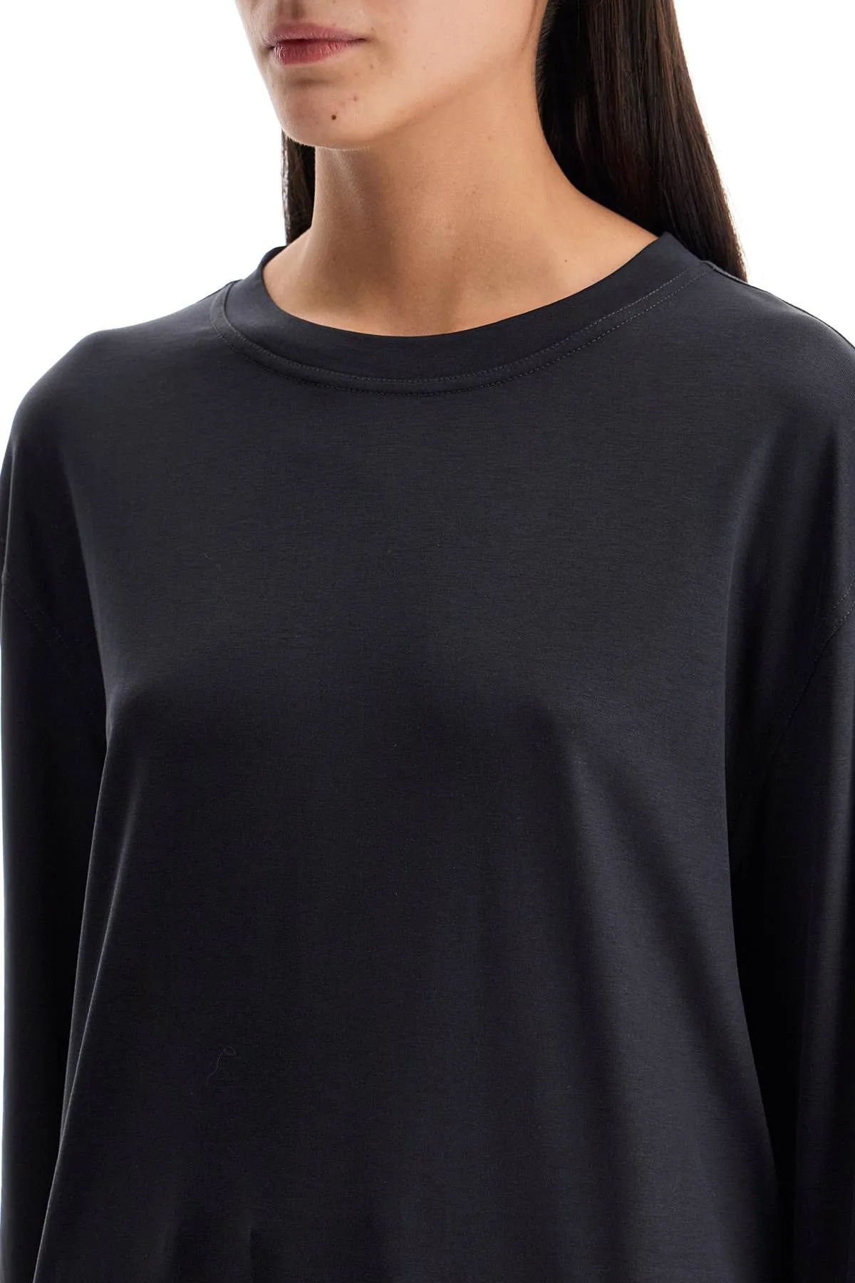 long-sleeved silk t-shirt for TO1296 LJ1026 CAVIAR