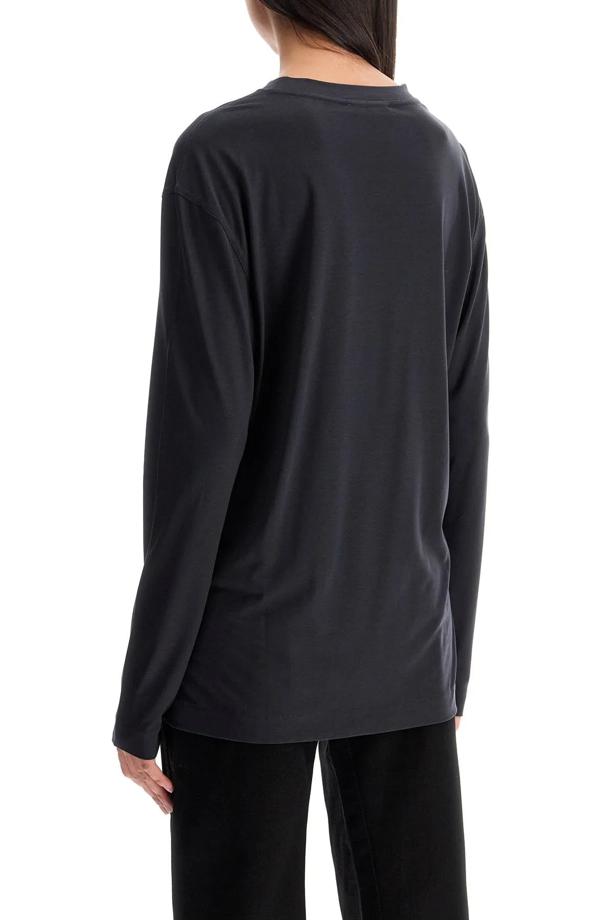 long-sleeved silk t-shirt for TO1296 LJ1026 CAVIAR