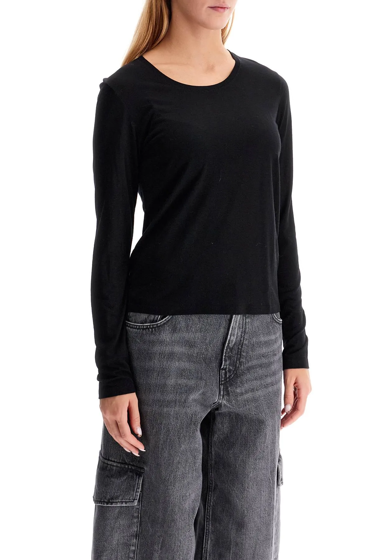 long-sleeved top for AVA BLACK