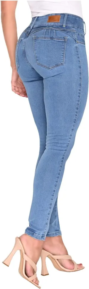 L.O.W.L.A SHAPEWEAR High Waisted Jeans for Women | Pantalones Colombianos Levanta cola | Butt Lifting Jeans