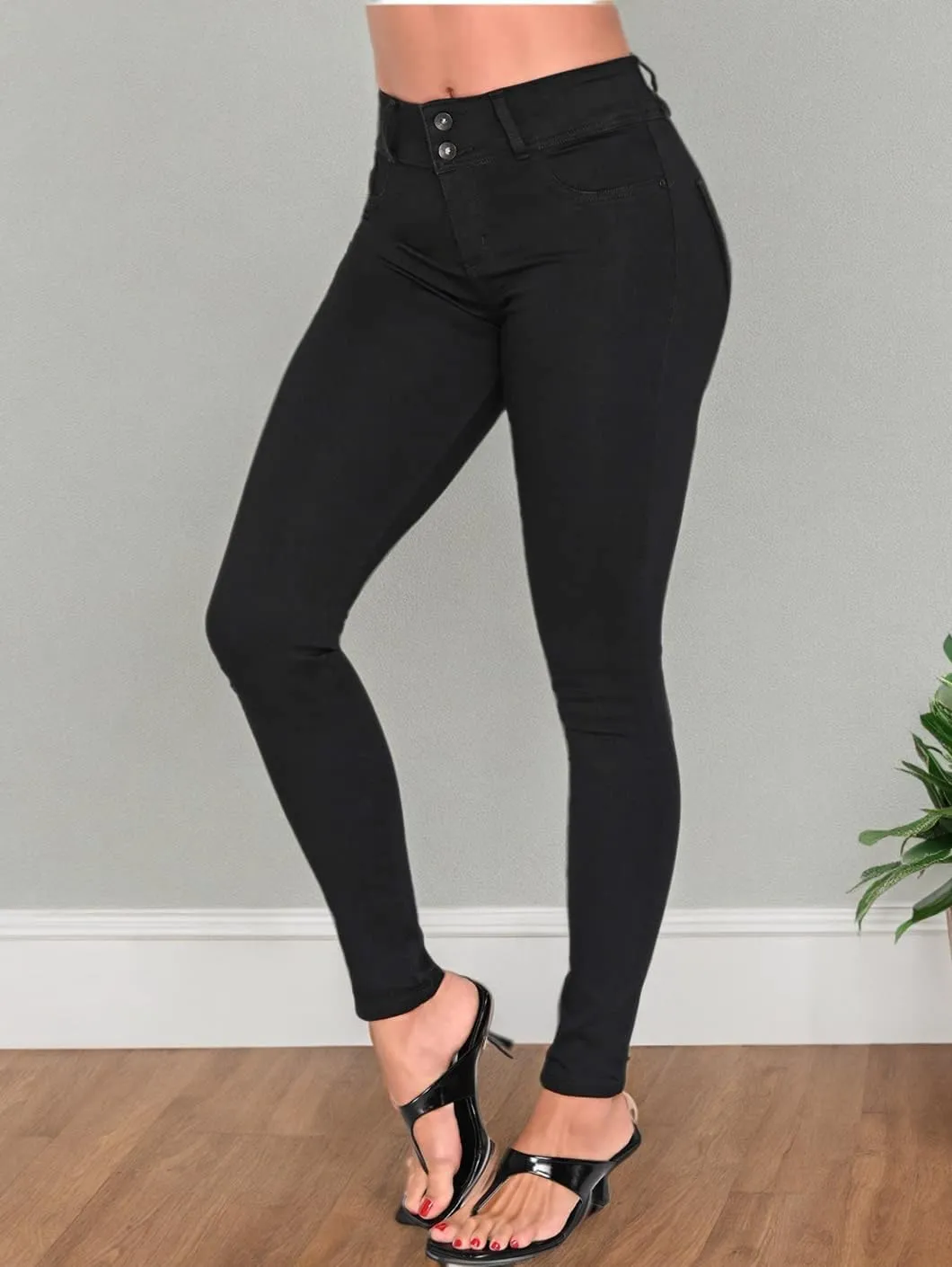 L.O.W.L.A SHAPEWEAR High Waisted Jeans for Women | Pantalones Colombianos Levanta cola | Butt Lifting Jeans