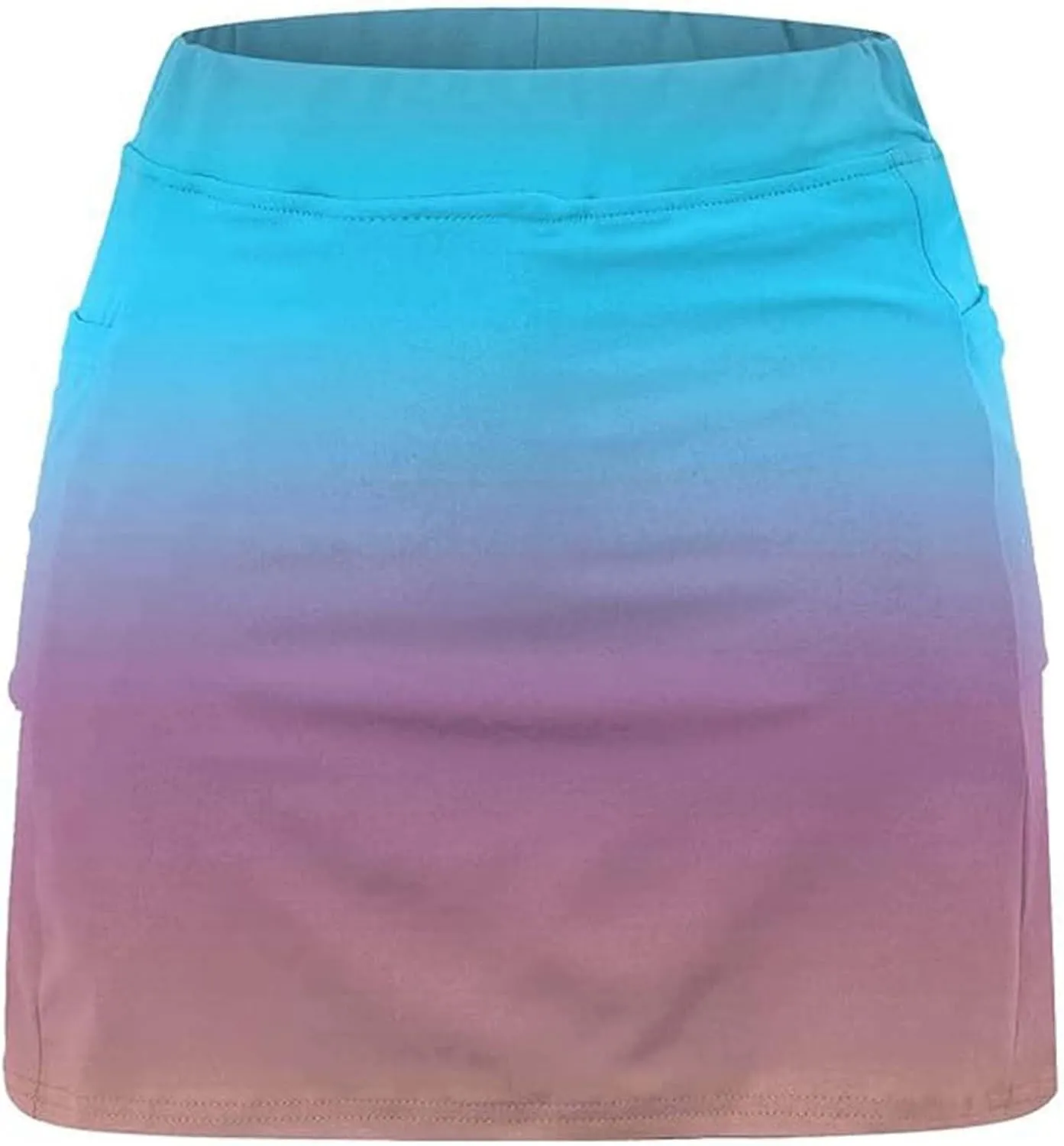 Mardi Gras Skirt Skorts for Womens Elastic High Waisted Workout Tennis Golf Skirts Athletic Running Sports Skirt Shorts