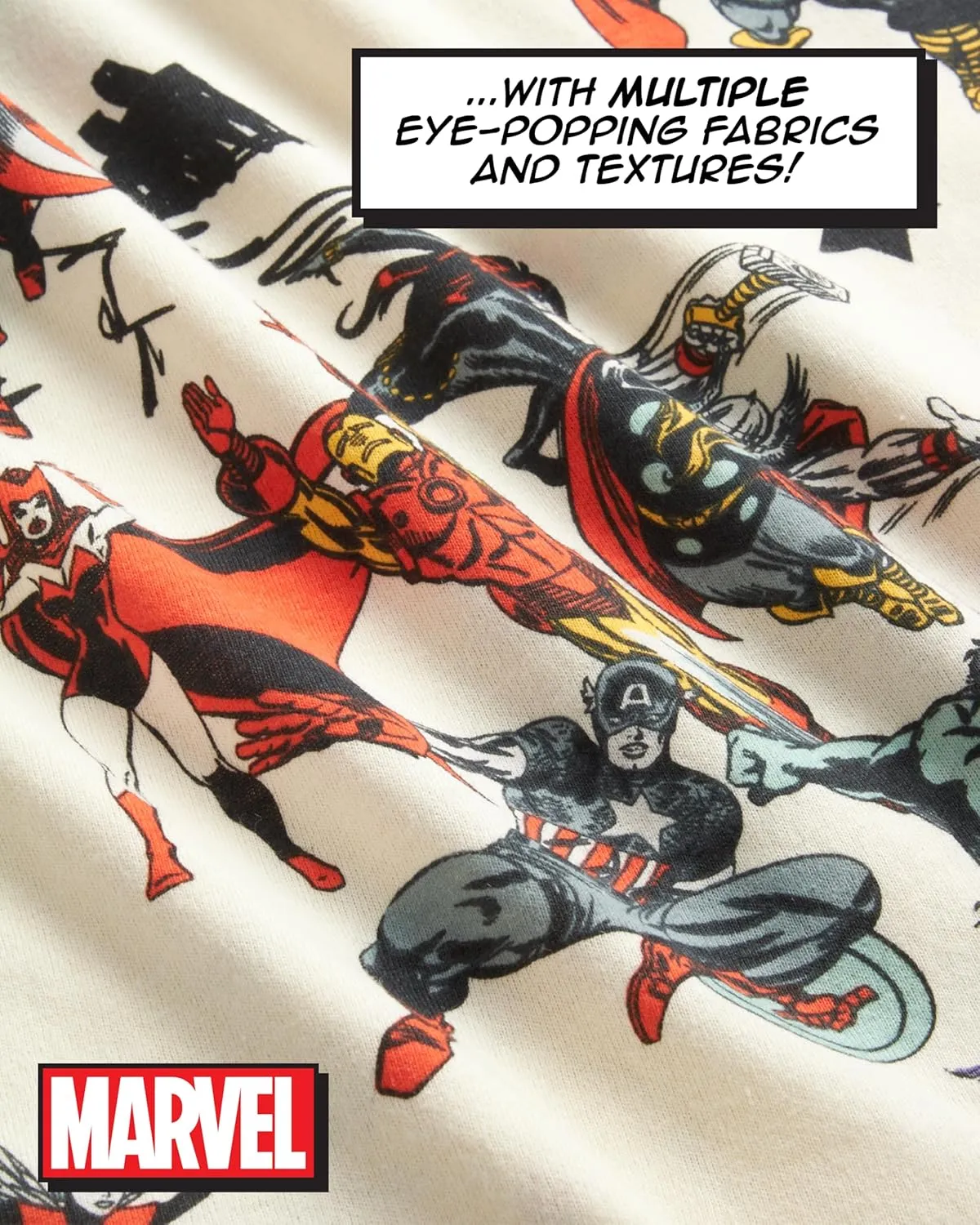 Marvel Avengers Spiderman Boys Shirts - Hulk Iron Man Captain America Thor Short Sleeve Graphic Tees for Toddler Boys & Kids