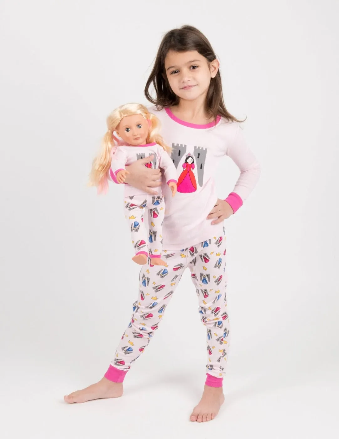 Matching Girl & Doll Girls Pajamas