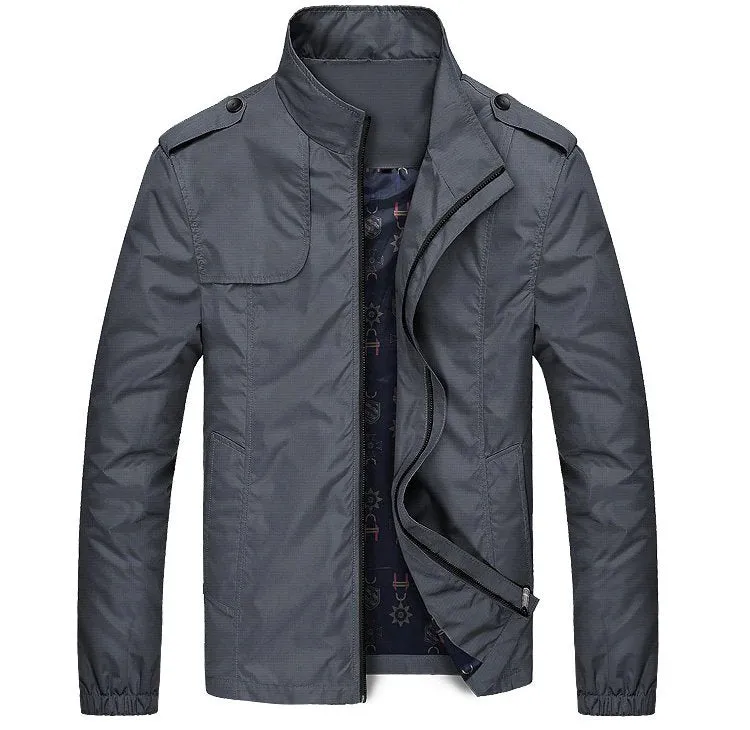 Men's Autumn Slim Fit Windproof Jacket | Men's Windbreaker