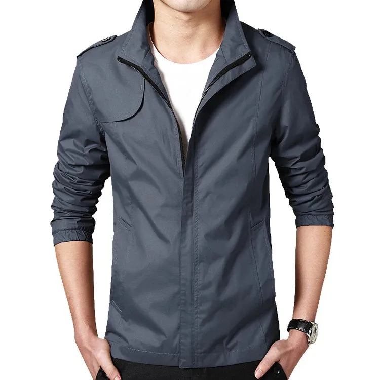 Men's Autumn Slim Fit Windproof Jacket | Men's Windbreaker