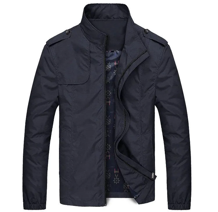 Men's Autumn Slim Fit Windproof Jacket | Men's Windbreaker