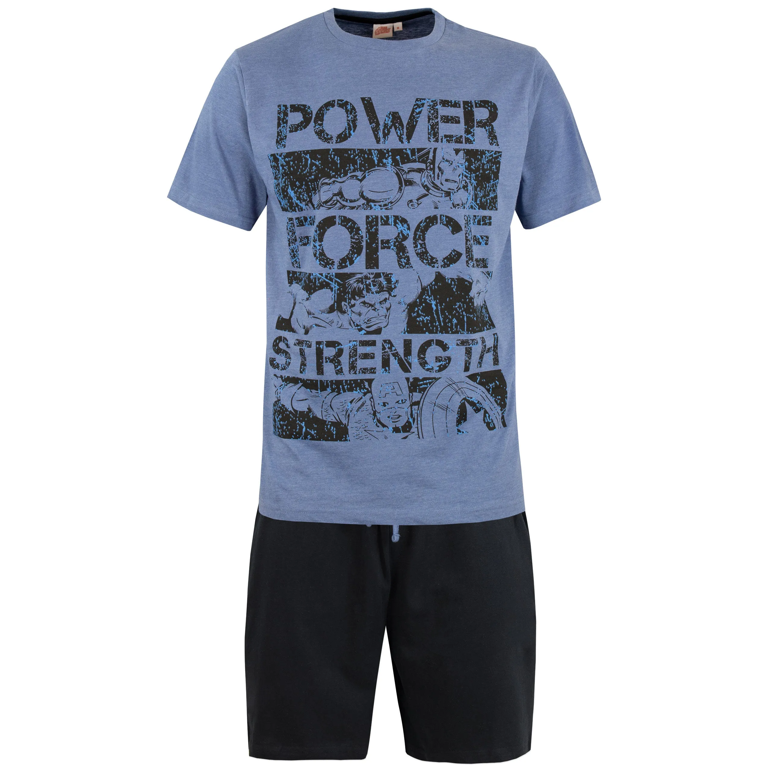 Mens Avengers Short Pajamas