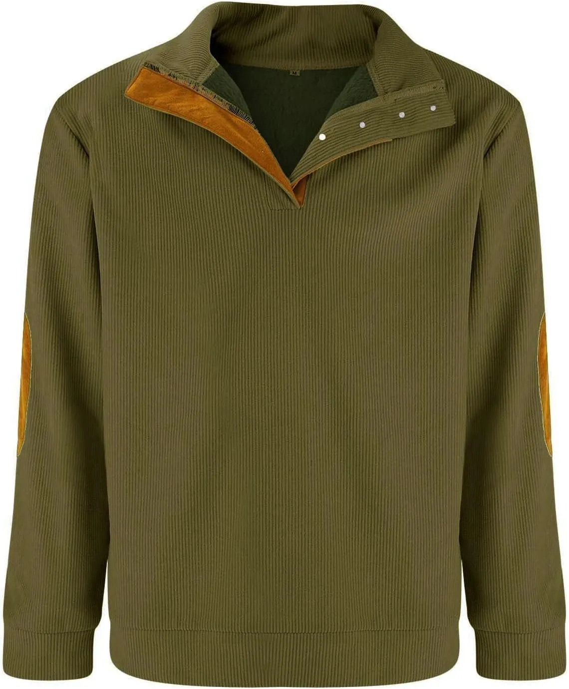 Men's Aztec Western Sweatshirt Sweatshirt Warm Cuff Patch Long Sleeve Sweatshirt Top Long Sleeved Pullover Men Mens