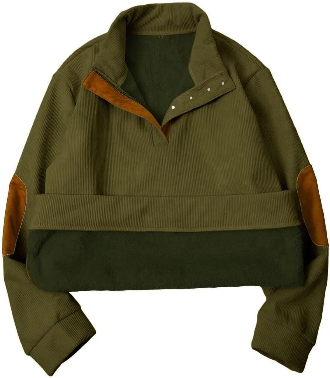 Men's Aztec Western Sweatshirt Sweatshirt Warm Cuff Patch Long Sleeve Sweatshirt Top Long Sleeved Pullover Men Mens