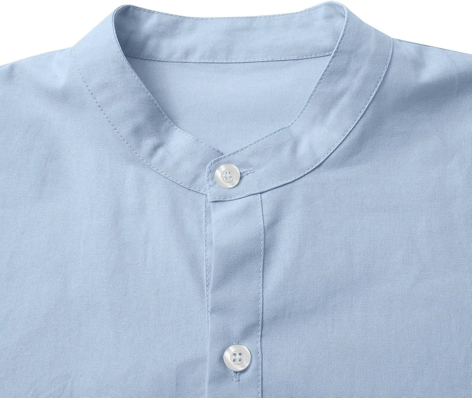 Men's Button Down Shirts Summer Casual Big and Tall Short Sleeve Beach Shirt Quick Dry Pocket Dress Chambray Blouse