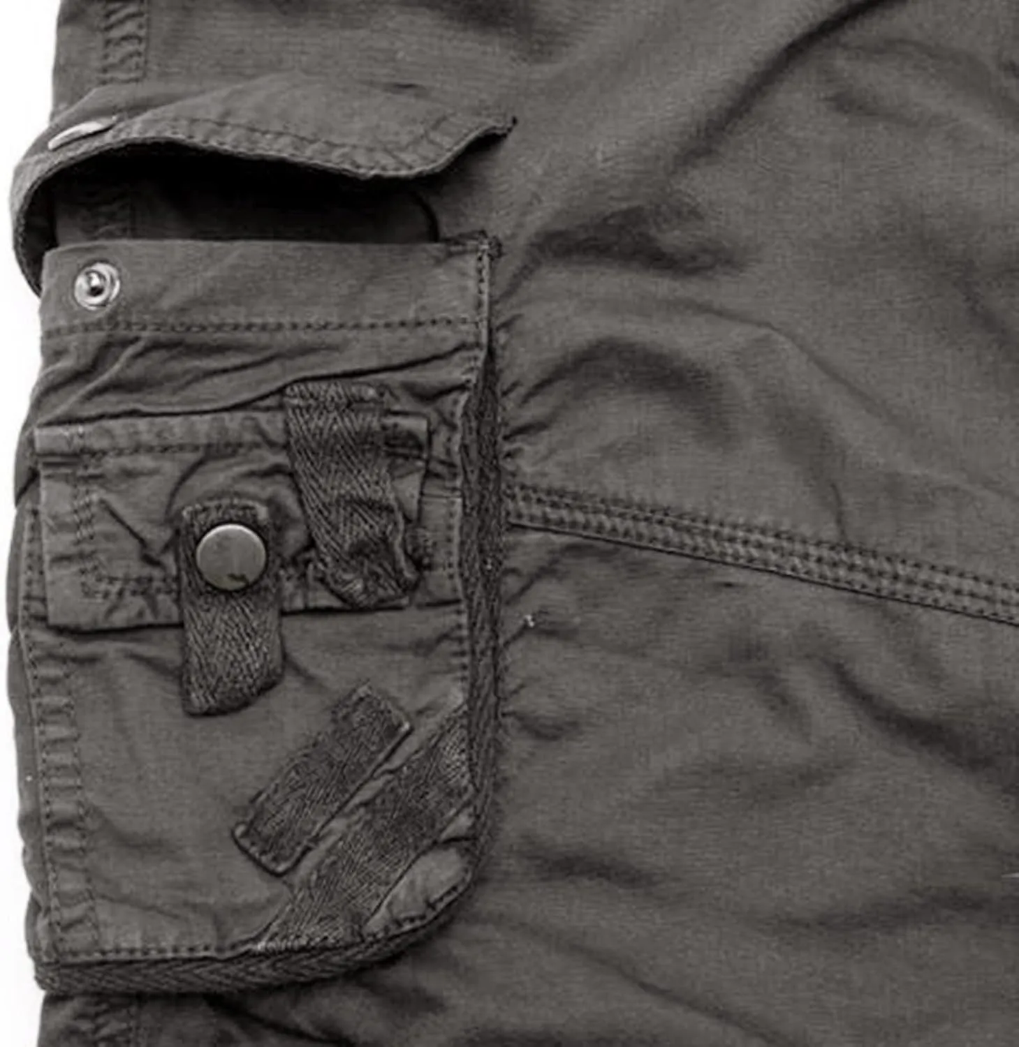Mens Cargo Shorts Elastic Waist Cargo Shorts Relaxed Fit Multi Pockets Stretch Cotton Camo Cargo Shorts for Men