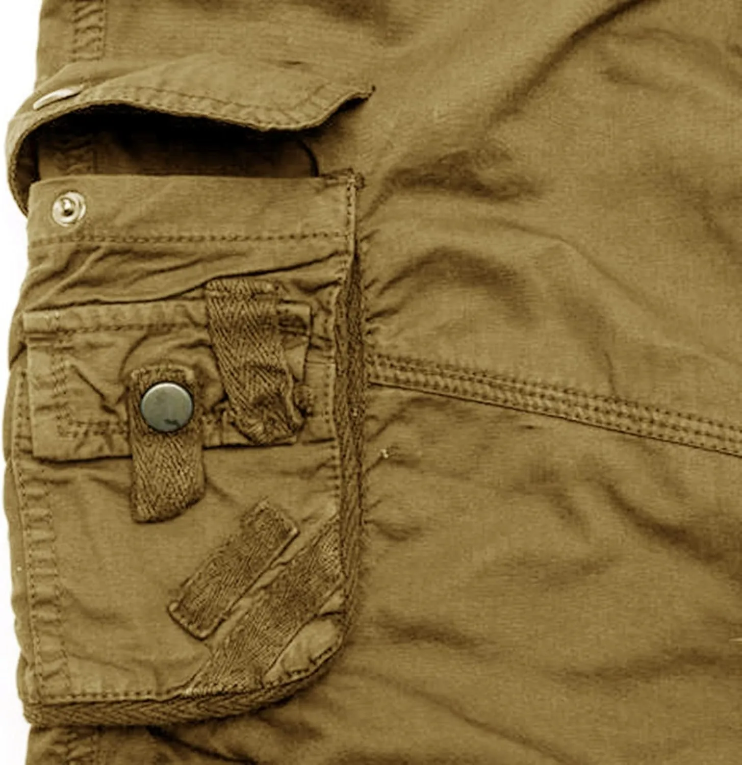 Mens Cargo Shorts Elastic Waist Cargo Shorts Relaxed Fit Multi Pockets Stretch Cotton Camo Cargo Shorts for Men