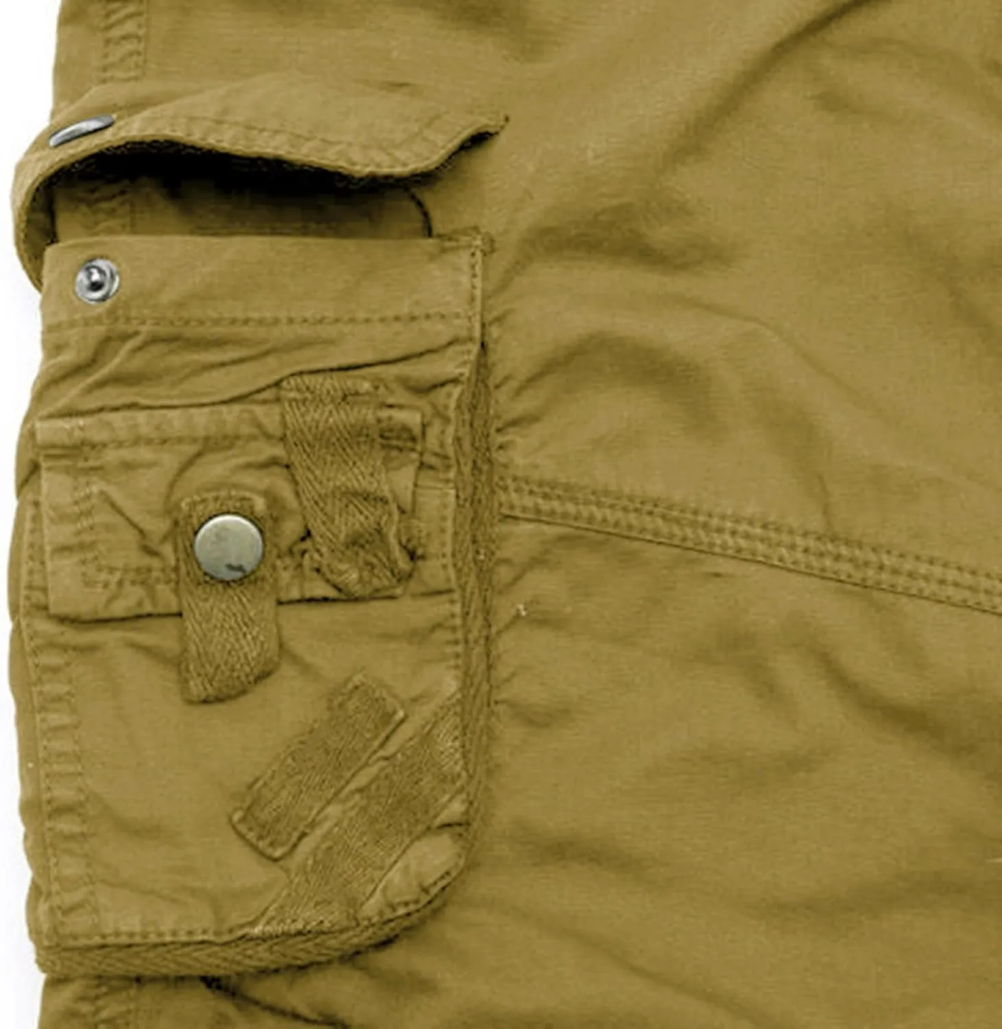 Mens Cargo Shorts Elastic Waist Cargo Shorts Relaxed Fit Multi Pockets Stretch Cotton Camo Cargo Shorts for Men