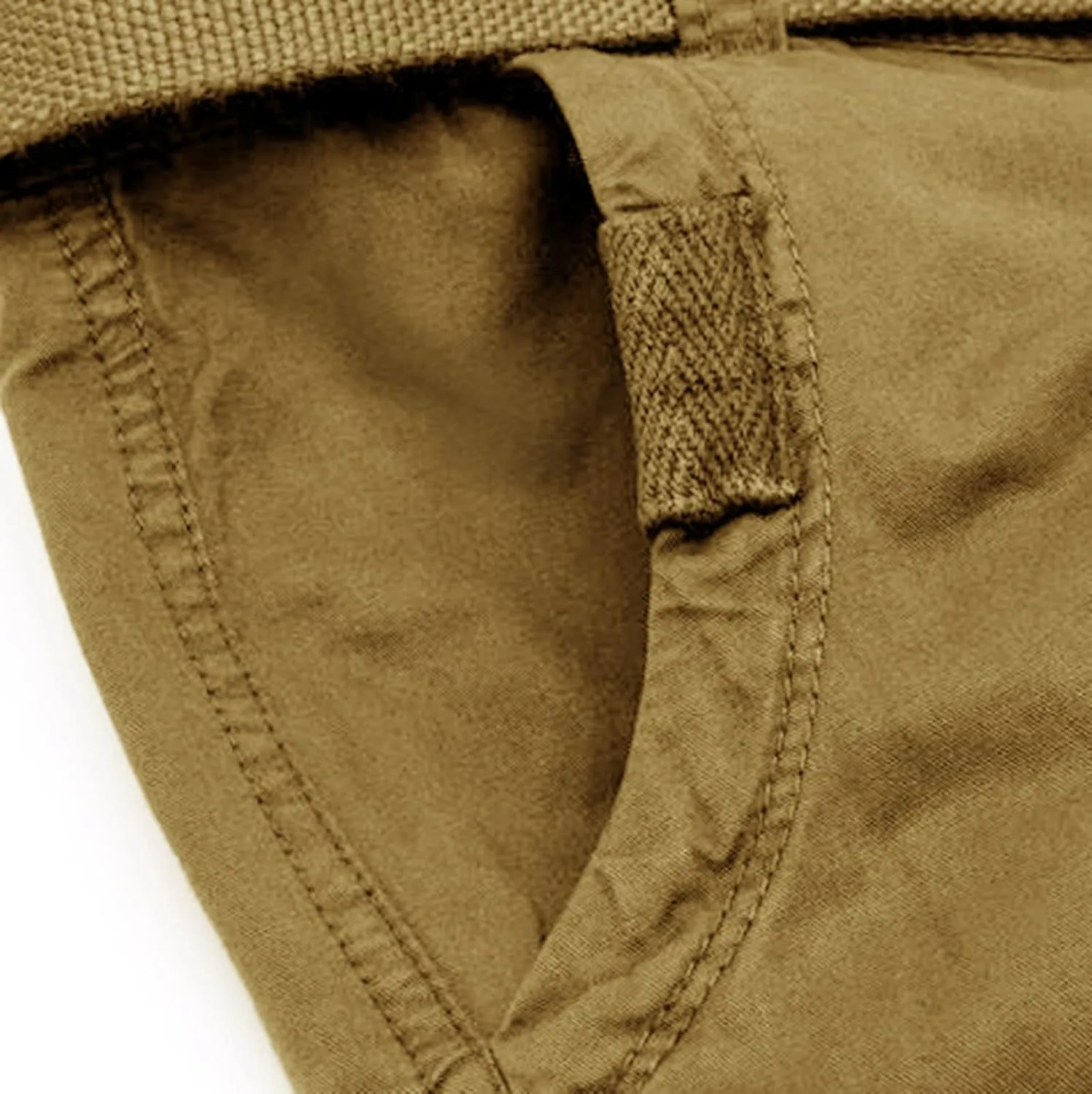 Mens Cargo Shorts Elastic Waist Cargo Shorts Relaxed Fit Multi Pockets Stretch Cotton Camo Cargo Shorts for Men