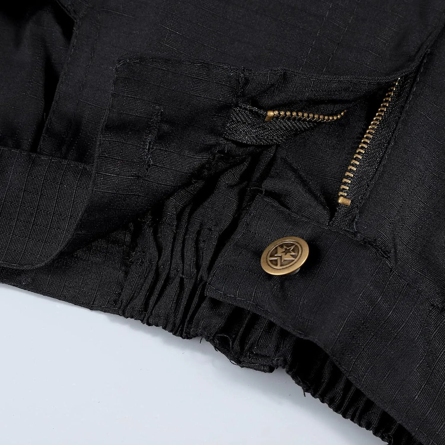 Mens Cargo Shorts Mens Cargo Shorts Lightweight Relaxed Fit Casual Hiking Outdoor Stretch Multi-Pocket Cargo Shorts