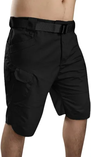 Mens Cargo Shorts Mens Cargo Shorts Lightweight Relaxed Fit Casual Hiking Outdoor Stretch Multi-Pocket Cargo Shorts