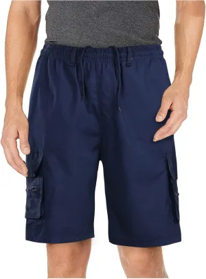 Mens Cargo Shorts Relaxed Fit Multi-Pocket Cargo Shorts Breathable Fishing Hiking Shorts