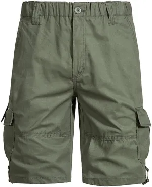 Men's Cargo Shorts Rugged Flex Relaxed Fit Cargo Shorts for Men Hiking Cargo Shorts with Multi Pockets