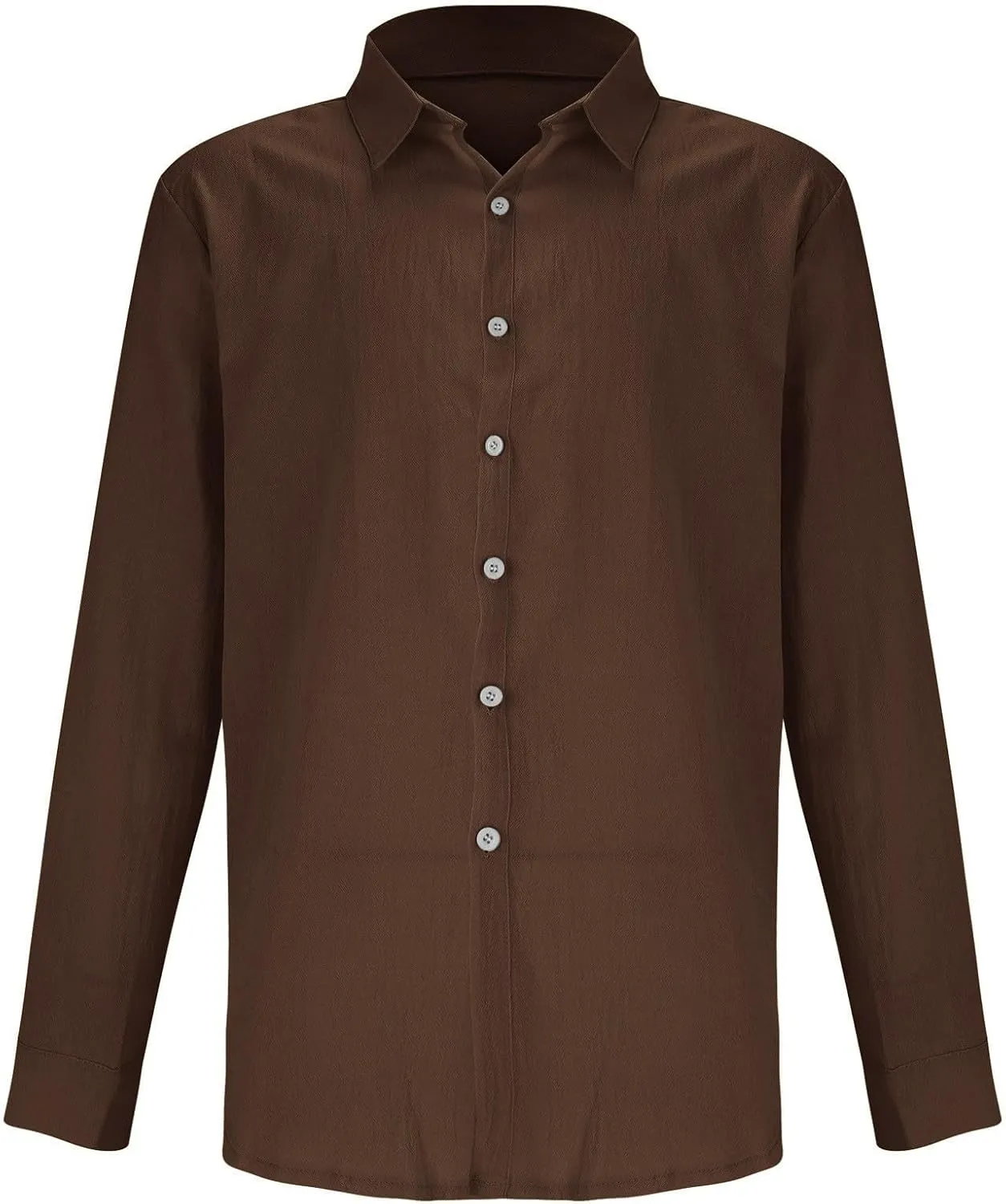Men's Cotton Linen Button Down Shirt Casual Summer Stylish Beach Shirts Tropical Lightweight Quick Dry Dress Tops