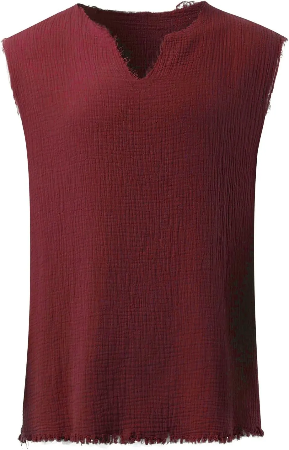 Men's Cotton Linen Tank Tops 2025 Fashion Loose Sleeveless Vest Shirts Lightweight Breathable Drying Summer Beach Top
