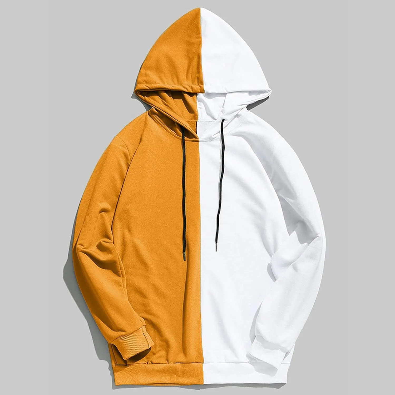 Men's Hooded Sweatshirt Slim Fit Hoodie Outwear Blouse Sweatshirt Long Sleeves Lightweight Hoodies for Men