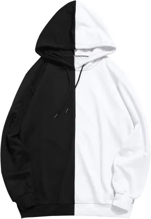 Men's Hooded Sweatshirt Slim Fit Hoodie Outwear Blouse Sweatshirt Long Sleeves Lightweight Hoodies for Men