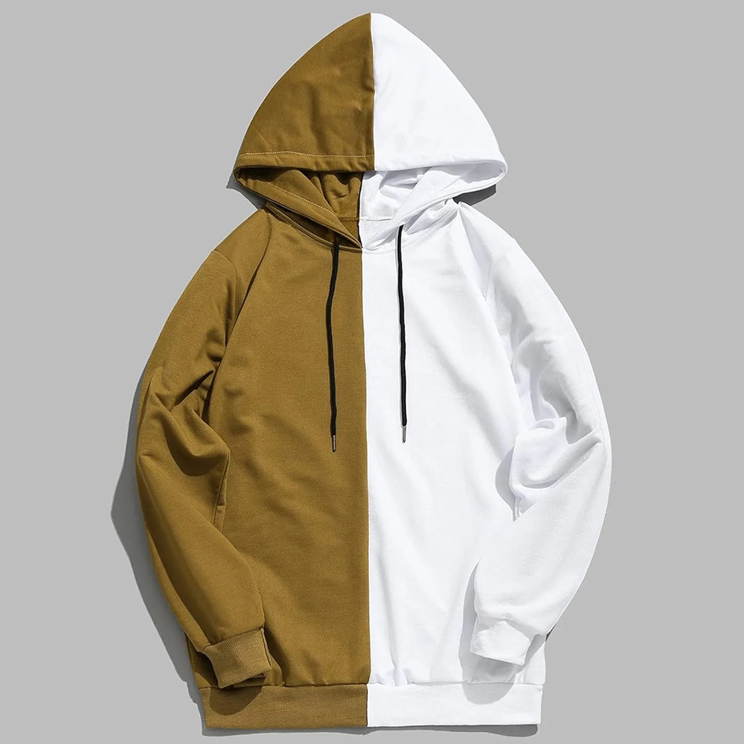 Men's Hooded Sweatshirt Slim Fit Hoodie Outwear Blouse Sweatshirt Long Sleeves Lightweight Hoodies for Men