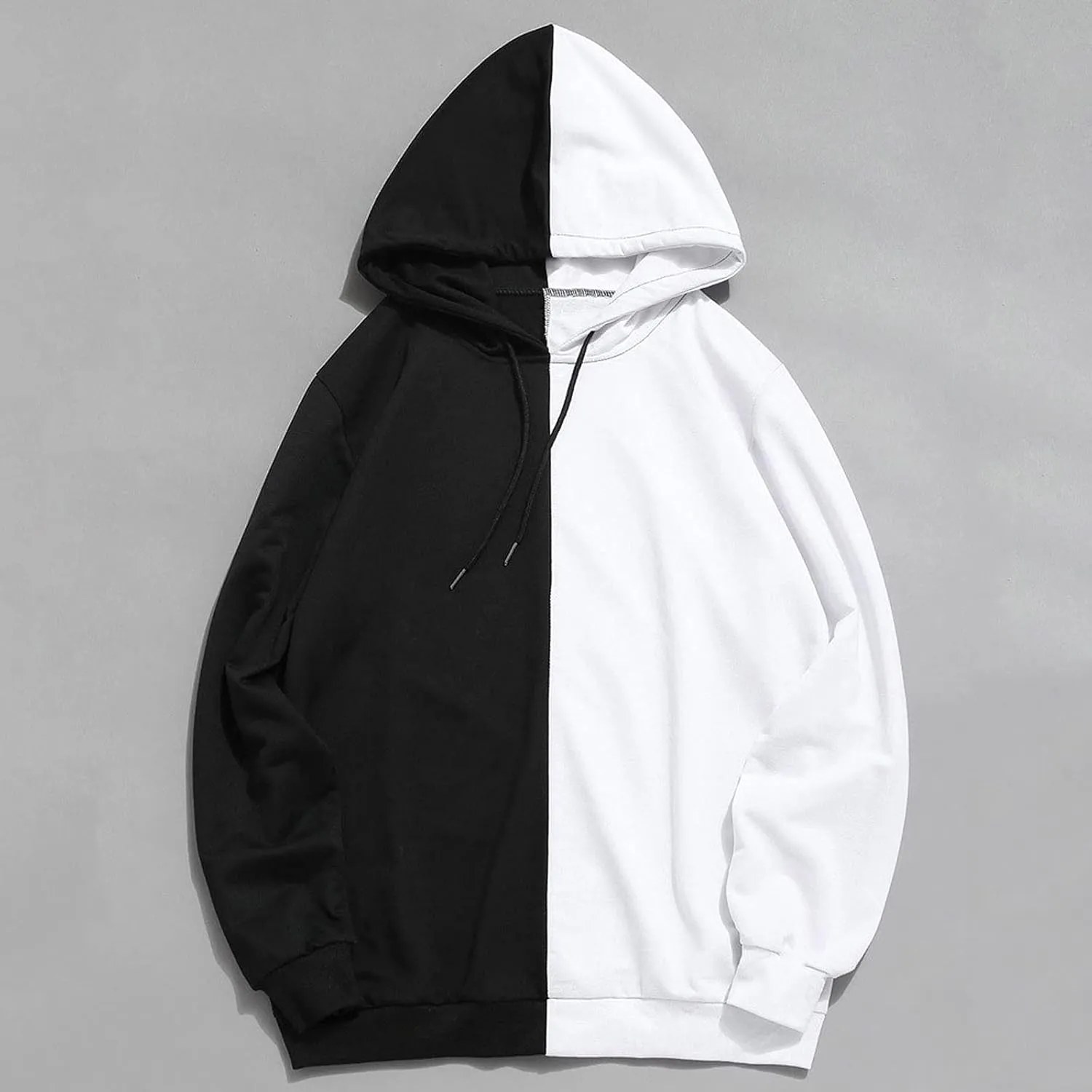 Men's Hooded Sweatshirt Slim Fit Hoodie Outwear Blouse Sweatshirt Long Sleeves Lightweight Hoodies for Men