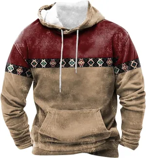 Men's Hooded Sweatshirts Long Sleeve Unisex Hooded Sweater Heart Shaped Printed Zipper With Plush Insulation Hooded