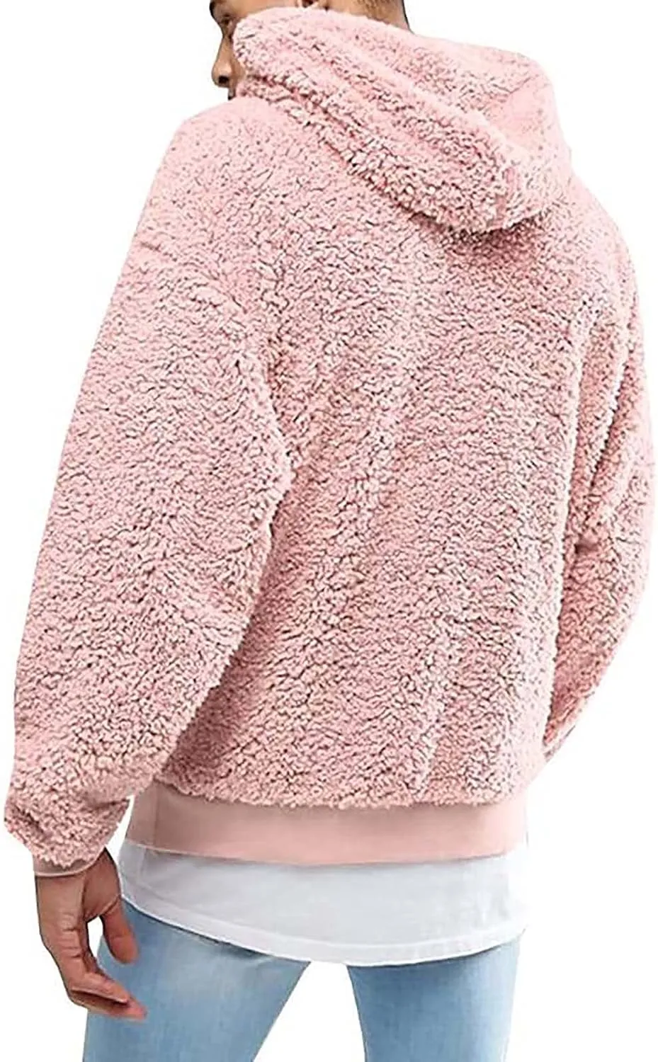 Mens Lightweight Hoodies Bundle Hoodie Long Sleeve Sweatshirt Jacket Plush Sweater Top Pullover Hoodie Men