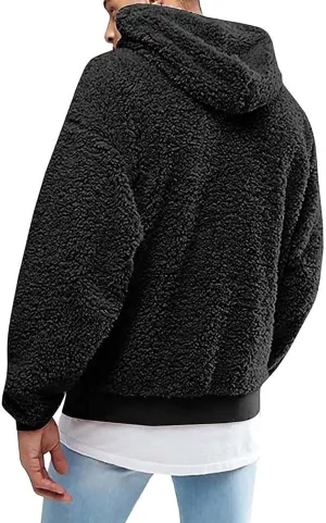 Mens Lightweight Hoodies Bundle Hoodie Long Sleeve Sweatshirt Jacket Plush Sweater Top Pullover Hoodie Men