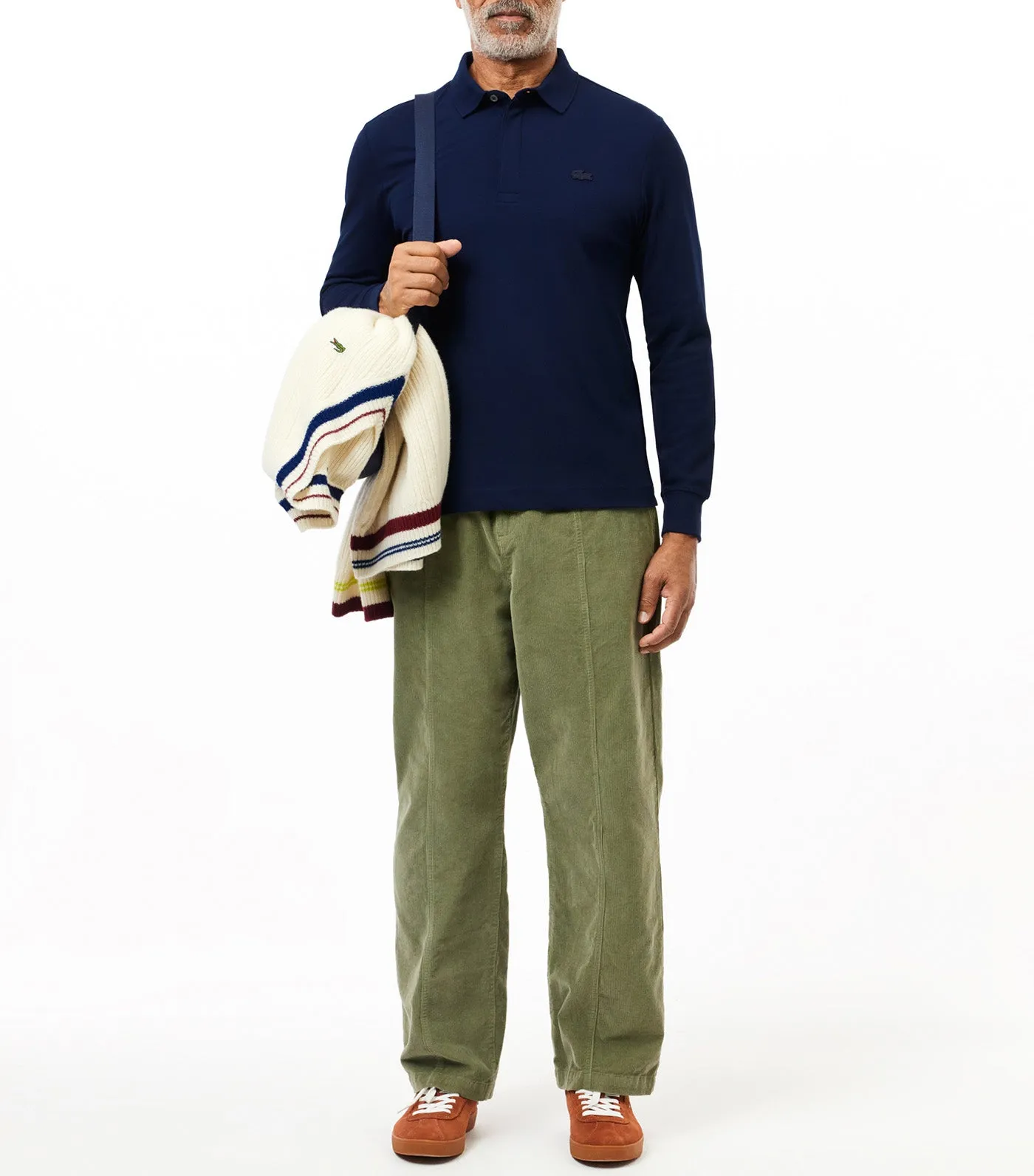 Men's Regular Fit Paris Stretch Piqué Polo