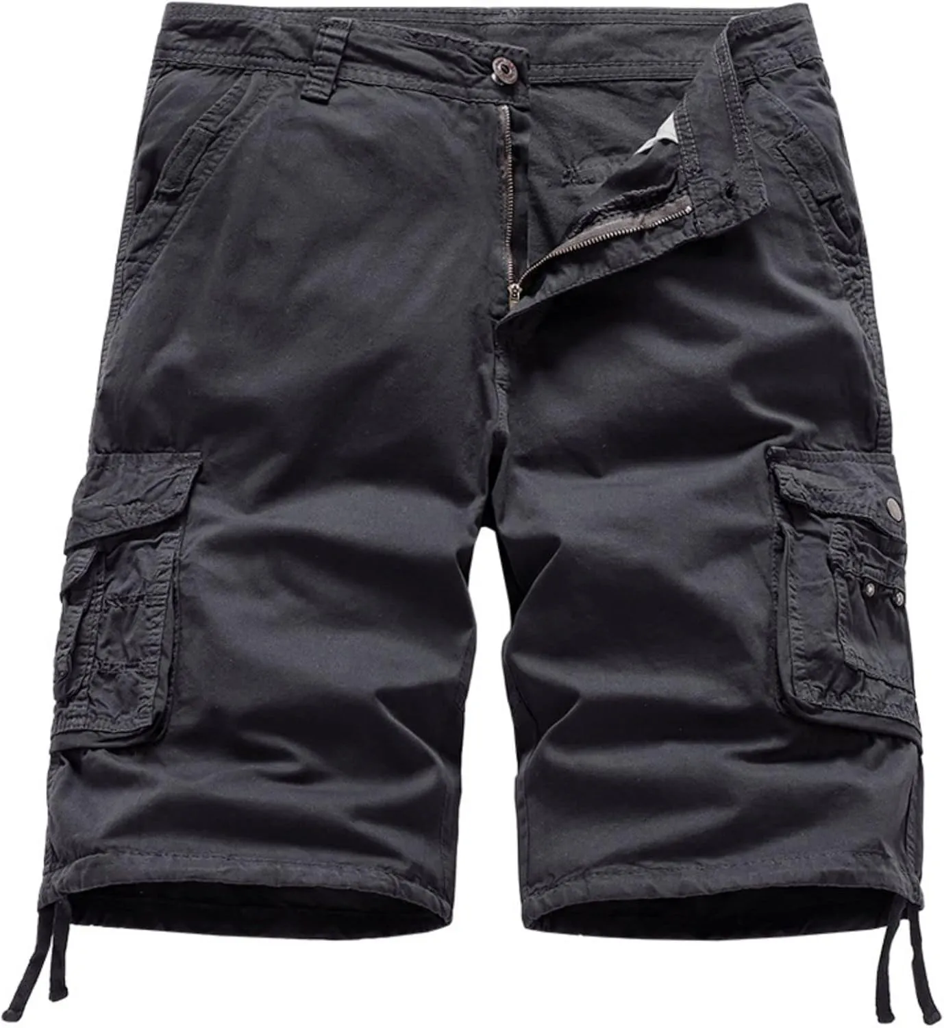 Men's Relaxed Fit Cargo Shorts Multi-Pocket Outdoor Sports Summer Cargo Shorts