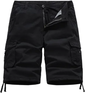 Men's Relaxed Fit Cargo Shorts Multi-Pocket Outdoor Sports Summer Cargo Shorts