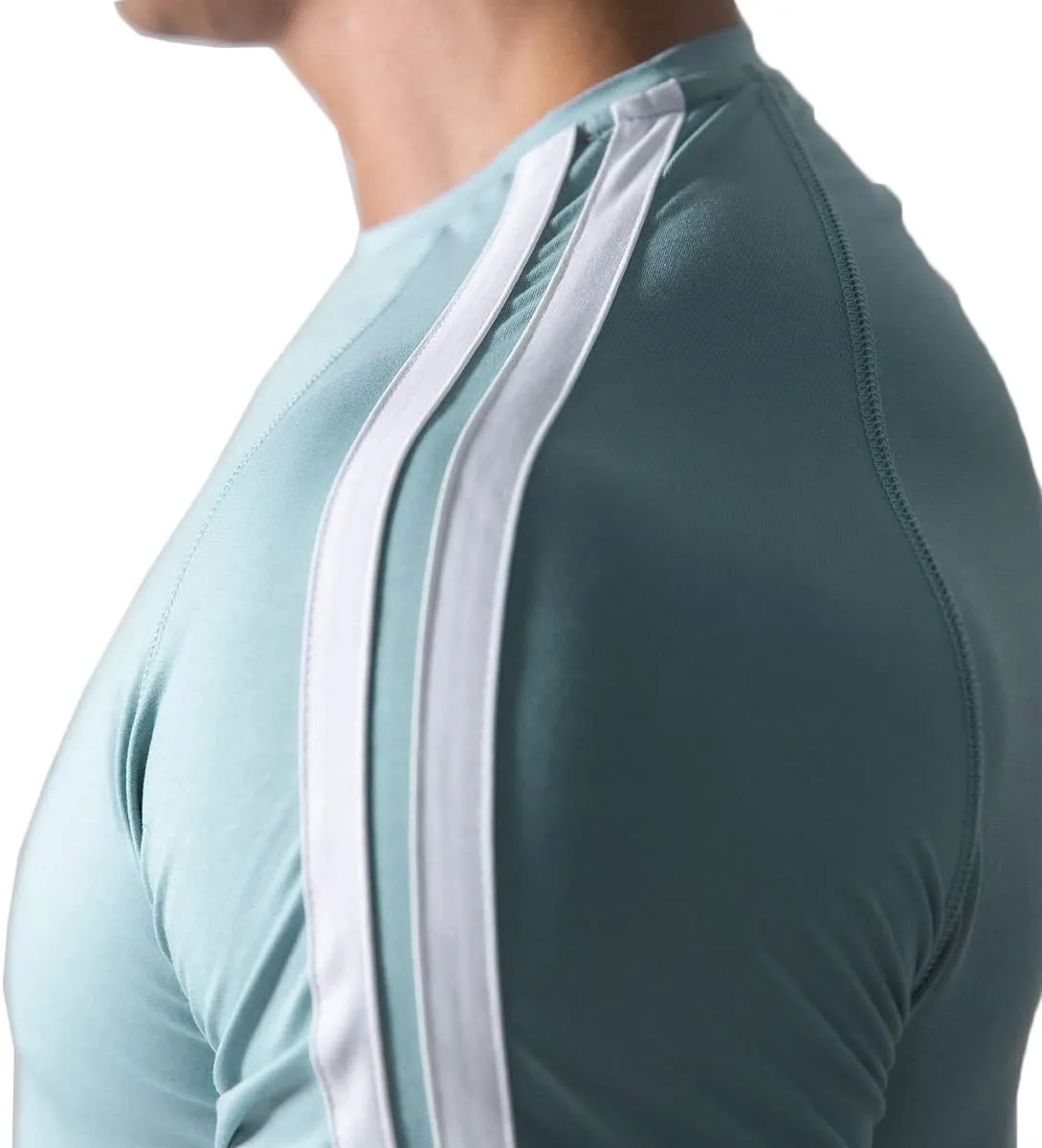 Mens Slim Fit Short Sleeve Workout T-Shirts Casual Gym Tops Hipster Athletic T-Shirts Jogging Shirts for Men T40