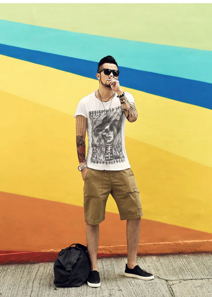 Men's Spring & Summer Gothic T-Shirt